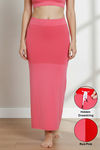 Zivame All Day Flared Mermaid Reversible Saree Shapewear - Red N Pink — thumbnail 1